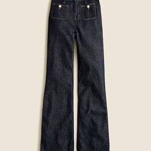 J. Crew Dark Blue Flare Jeans